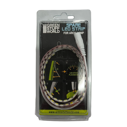 Green Stuff World Replacement LED Strip for Arch Lamp - White 3192