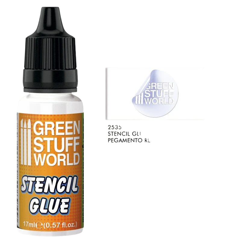 Green Stuff World Repositionable Stencil Glue 2535