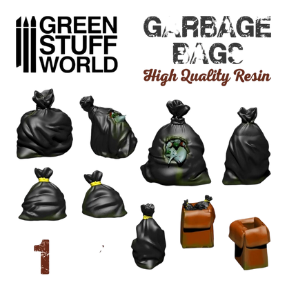 Green Stuff World Resin Garbage bags 3059