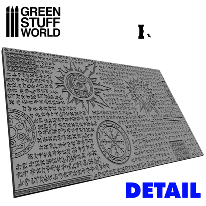 Green Stuff World Rolling Pin - Dark Runes 1279