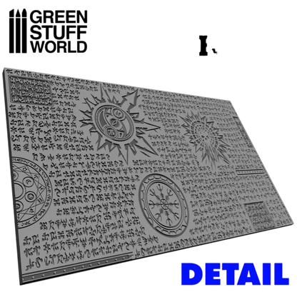 Green Stuff World Rolling Pin - Dark Runes 1279