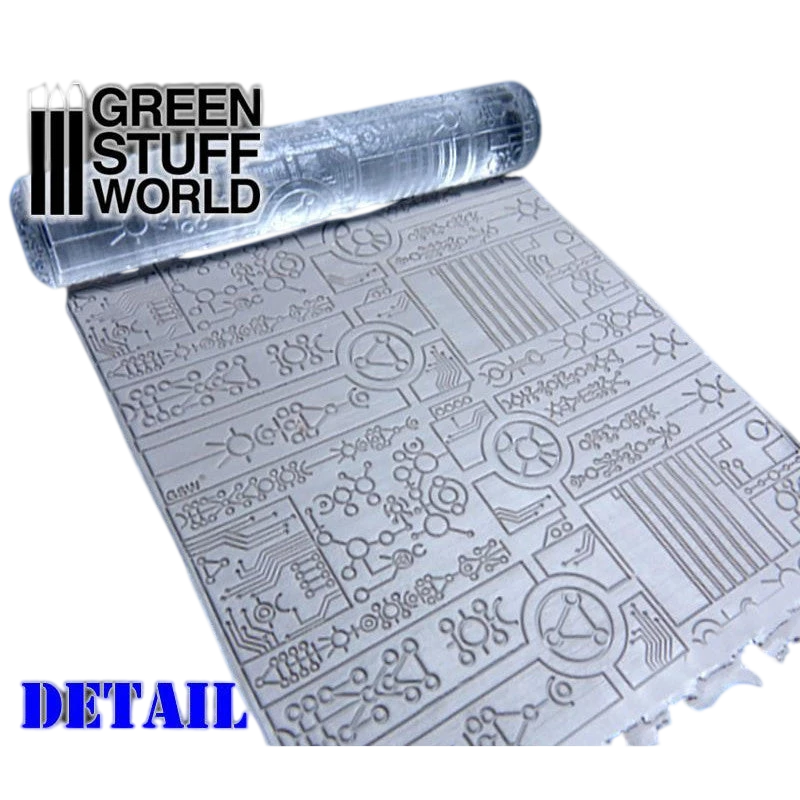 Green Stuff World Rolling Pin - Necronic 1681