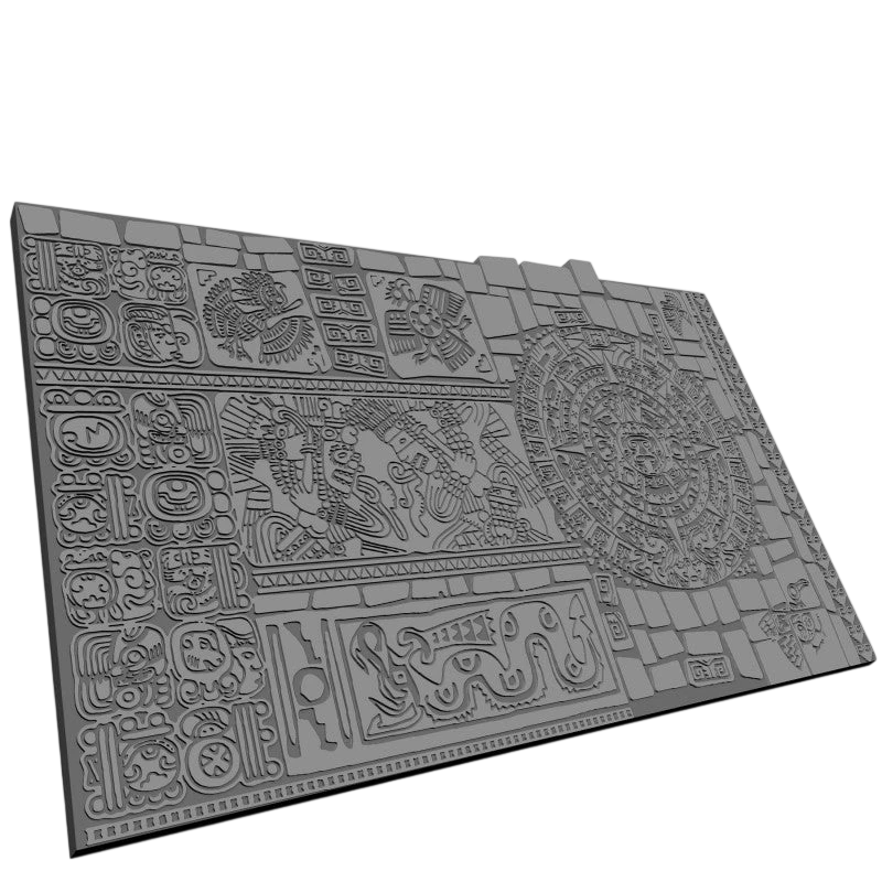Green Stuff World Rolling Pin – Aztec 1397