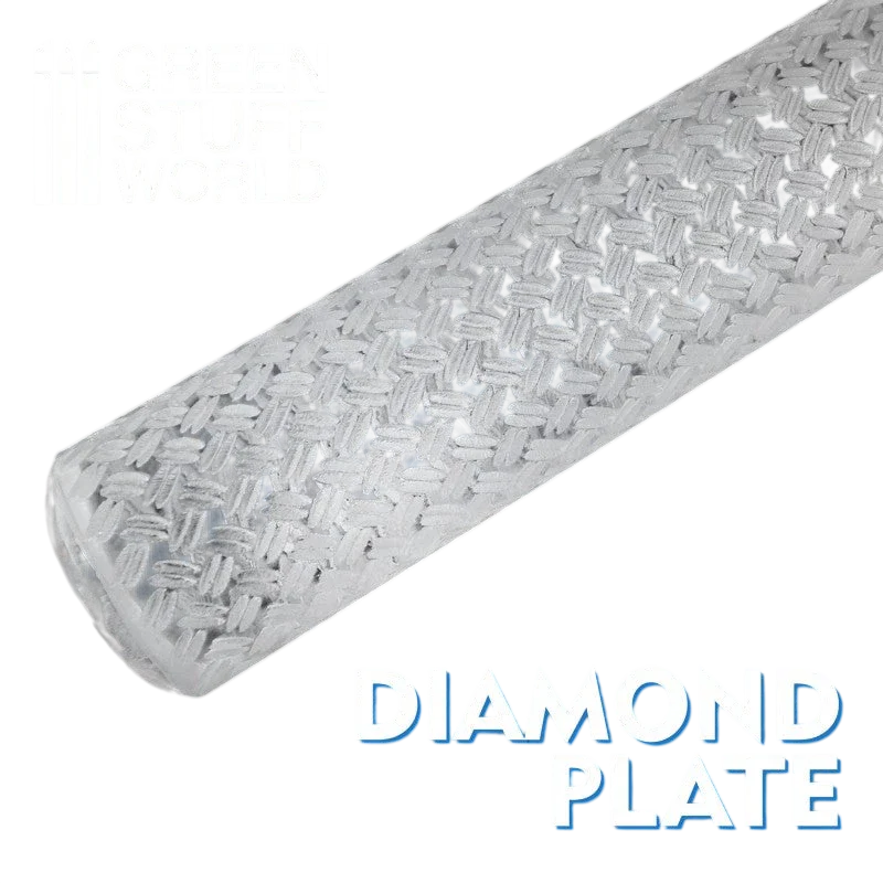 Green Stuff World Rolling Pin – Diamond Plate 2509