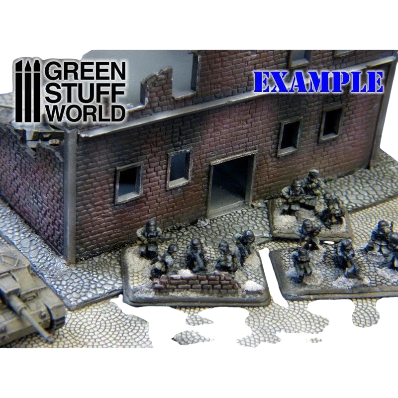 Green Stuff World Rolling Pin – Dutch Bricks 15mm 1626