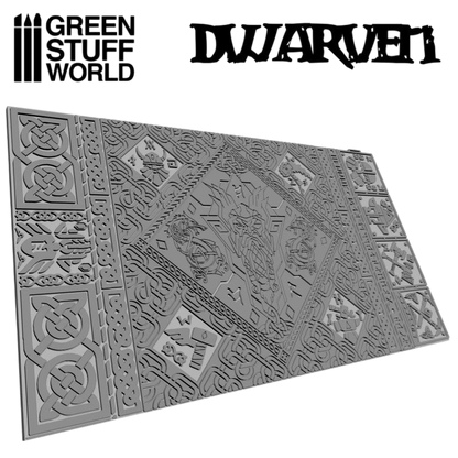 Green Stuff World Rolling Pin – Dwarven 2386