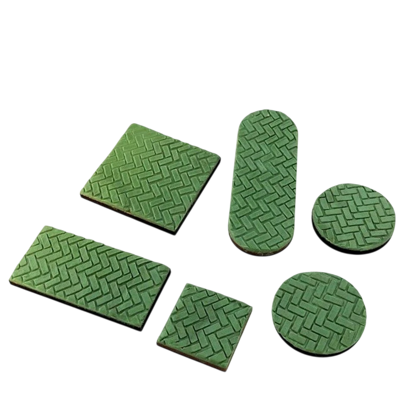Green Stuff World Rolling Pin Herringbone Pattern for modeling and Dioramas 15mm 1675