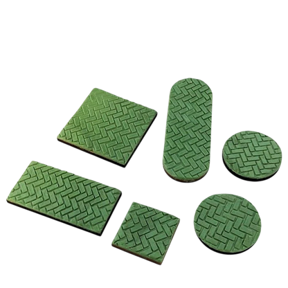 Green Stuff World Rolling Pin Herringbone Pattern for modeling and Dioramas 15mm 1675