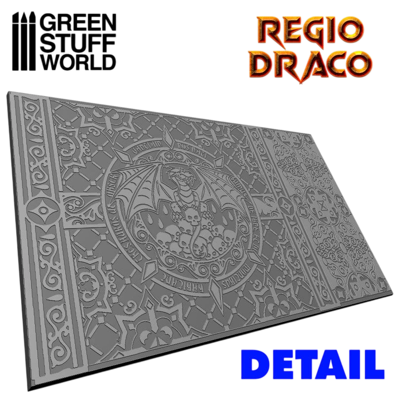 Green Stuff World Rolling Pin Regio Draco 2986