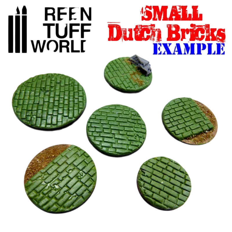 Green Stuff World Rolling Pin Small DUTCH Bricks 1660