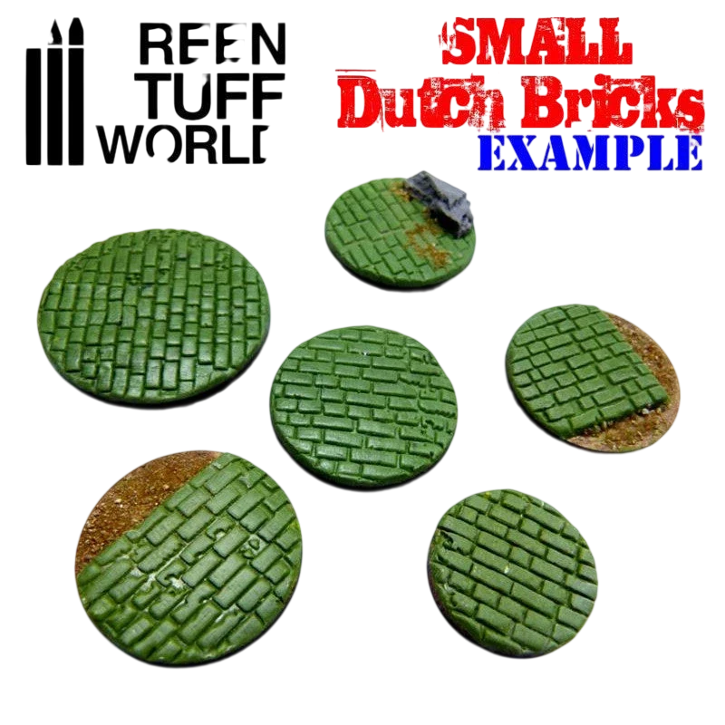 Green Stuff World Rolling Pin Small DUTCH Bricks 1660