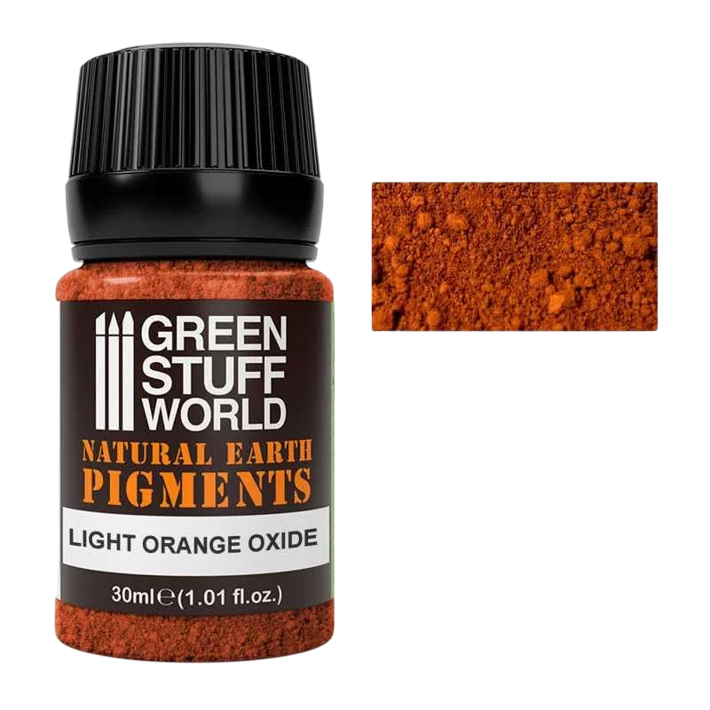 Green Stuff World Rust Pigment For Modeling Miniatures - Light Orange Oxide 1764