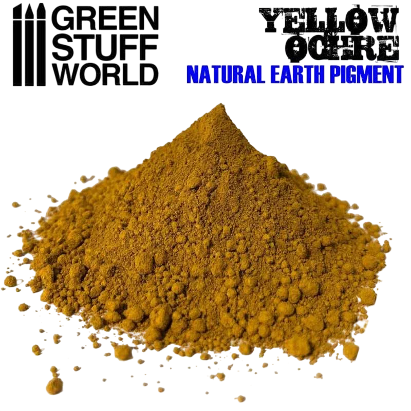 Green Stuff World Rust Pigment For Modeling Miniatures - Yellow Ochre Oxide 1763