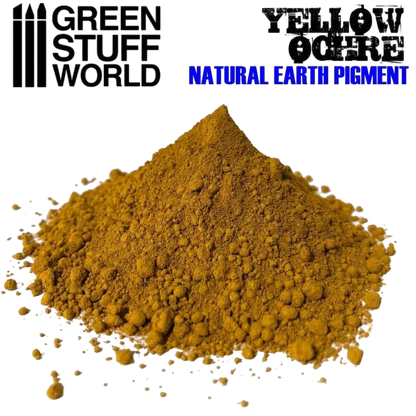 Green Stuff World Rust Pigment For Modeling Miniatures - Yellow Ochre Oxide 1763