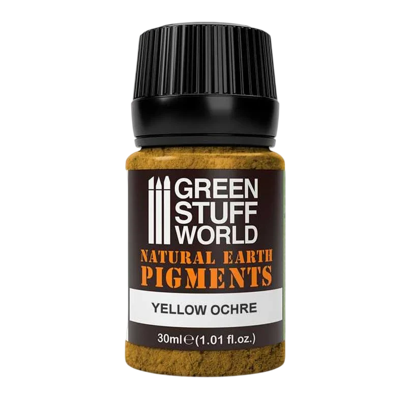 Green Stuff World Rust Pigment For Modeling Miniatures - Yellow Ochre Oxide 1763