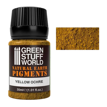 Green Stuff World Rust Pigment For Modeling Miniatures - Yellow Ochre Oxide 1763