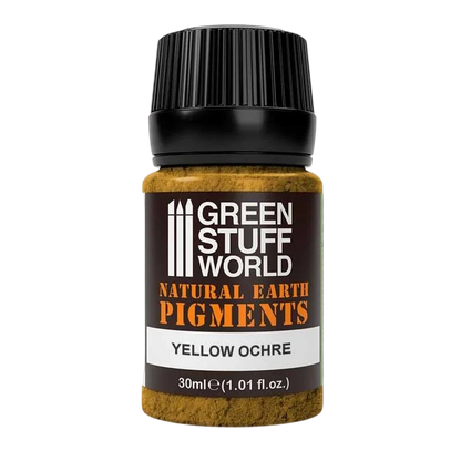 Green Stuff World Rust Pigment For Modeling Miniatures - Yellow Ochre Oxide 1763