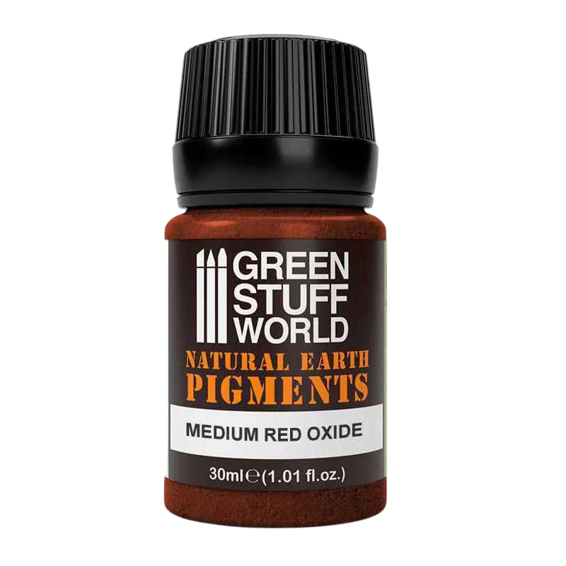 Green Stuff World Rust Pigment for Modeling Miniatures - Medium Red Oxide 1762