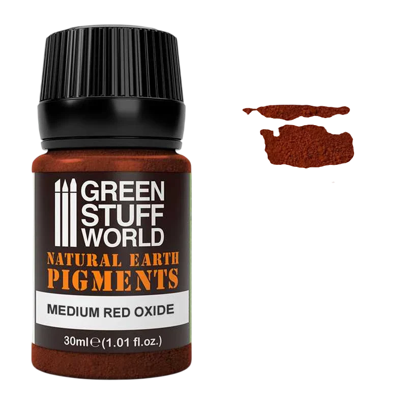 Green Stuff World Rust Pigment for Modeling Miniatures - Medium Red Oxide 1762