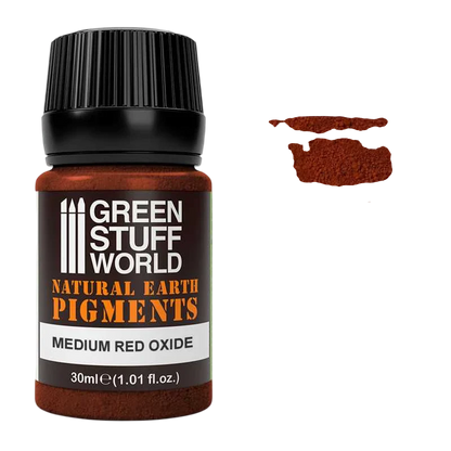 Green Stuff World Rust Pigment for Modeling Miniatures - Medium Red Oxide 1762