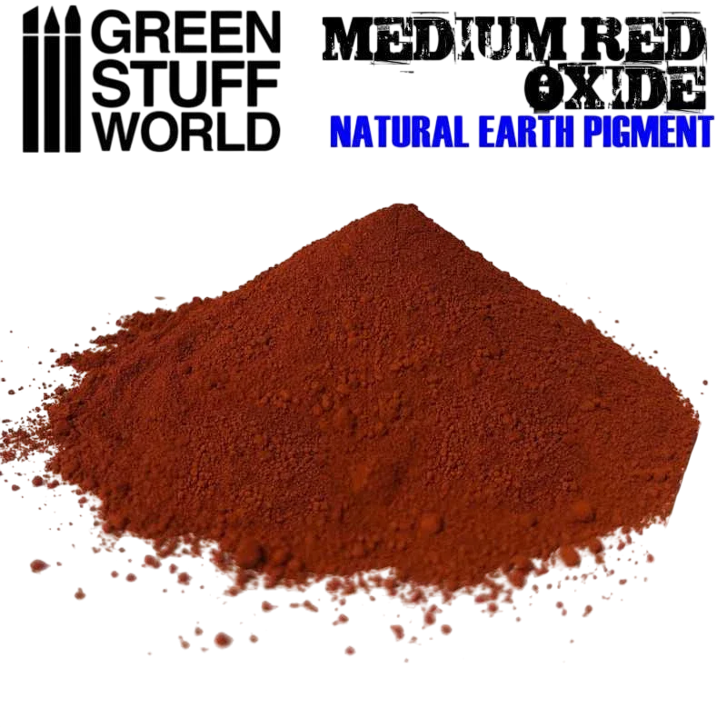 Green Stuff World Rust Pigment for Modeling Miniatures - Medium Red Oxide 1762