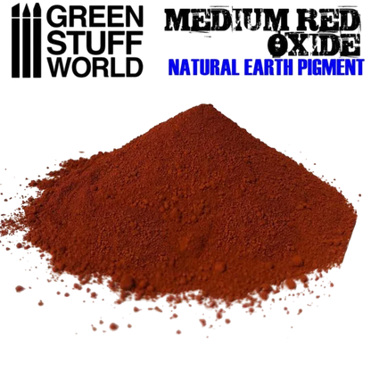 Green Stuff World Rust Pigment for Modeling Miniatures - Medium Red Oxide 1762