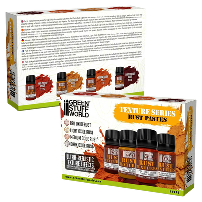 Green Stuff World Rust Texture Set 30ml for Modeling and Dioramas