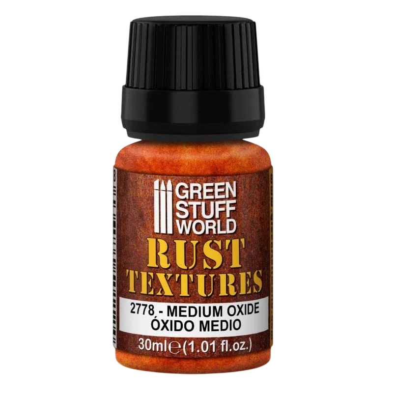 Green Stuff World Rust Textures For Modeling Miniatures - Medium Oxide 2778