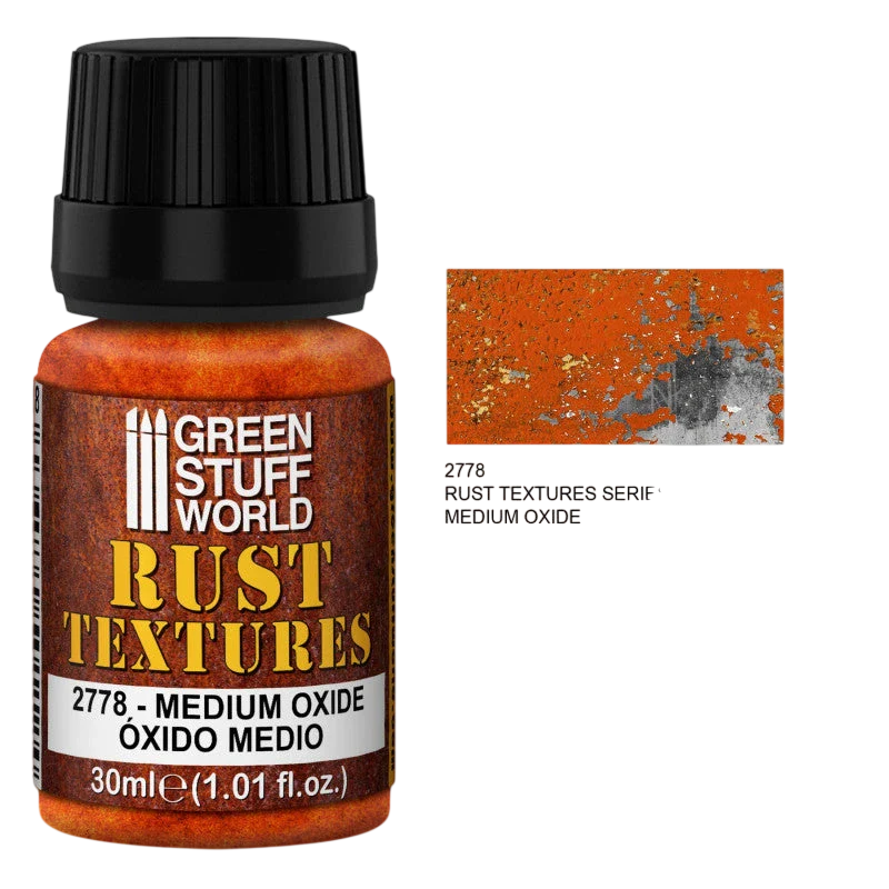 Green Stuff World Rust Textures For Modeling Miniatures - Medium Oxide 2778
