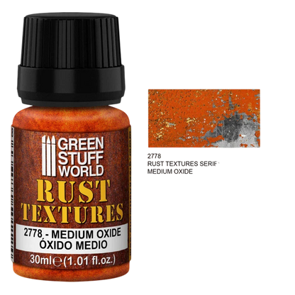 Green Stuff World Rust Textures For Modeling Miniatures - Medium Oxide 2778