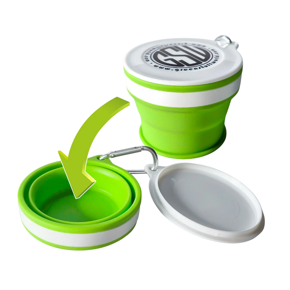 Green Stuff World Silicone collapsible cup 170ml