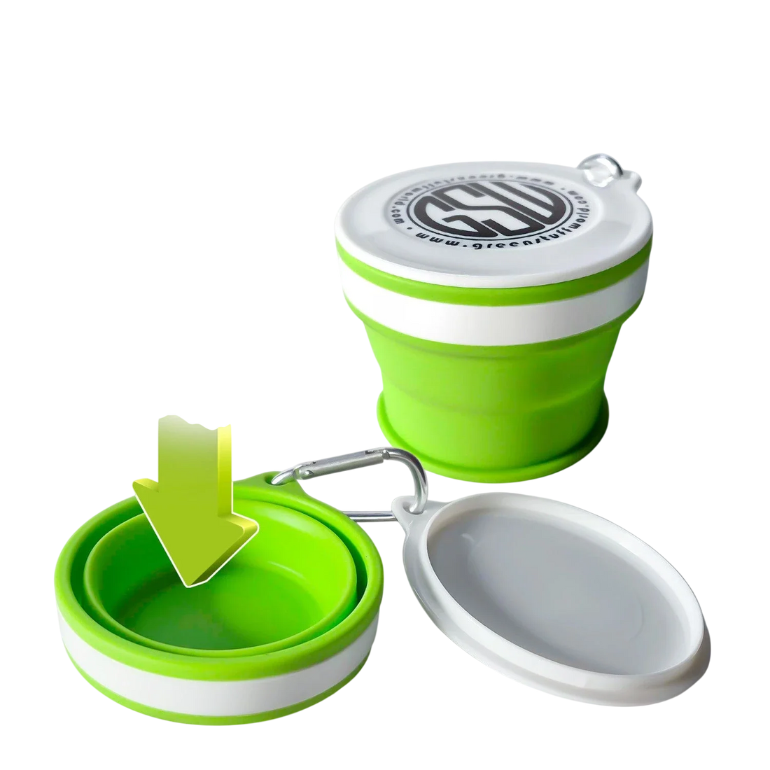 Green Stuff World Silicone collapsible cup 170ml