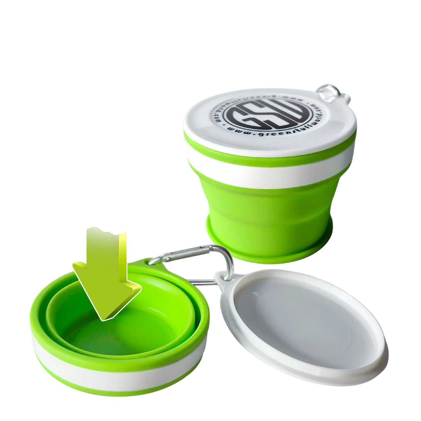 Green Stuff World Silicone collapsible cup 170ml