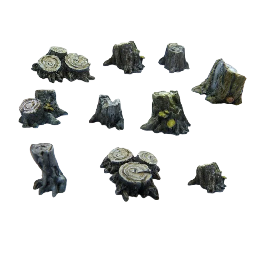 Green Stuff World Small Tree Stumps 1685