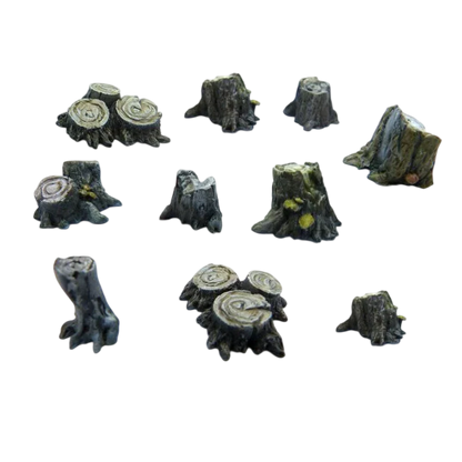Green Stuff World Small Tree Stumps 1685