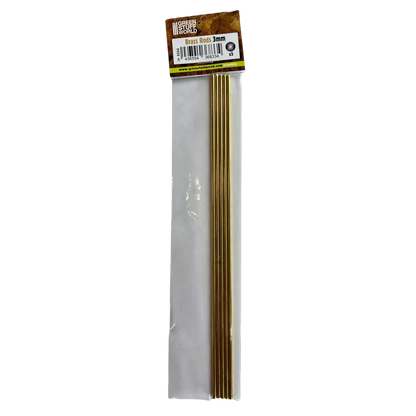 Green Stuff World Square Brass Tubes 3mm 11045