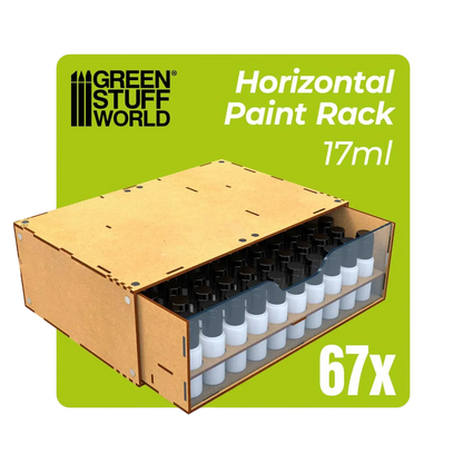Green Stuff World Stackable Hobby Paint Rack 17ml with magnets