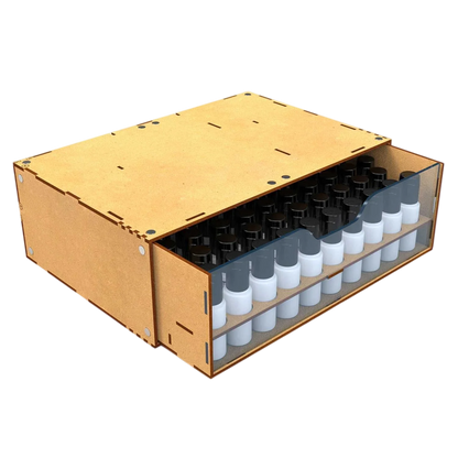 Green Stuff World Stackable Hobby Paint Rack 17ml with magnets