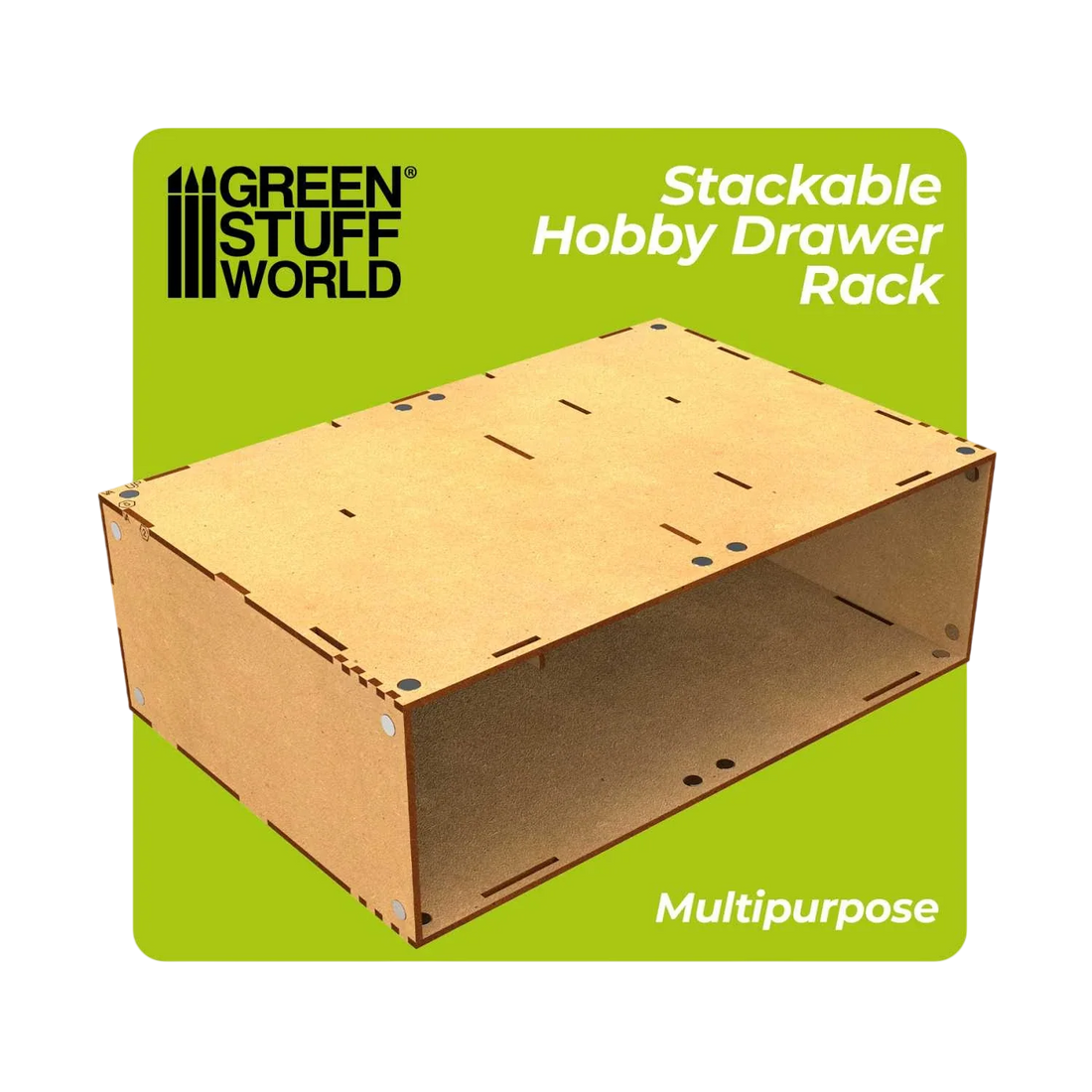 Green Stuff World Stackable hollow storage module