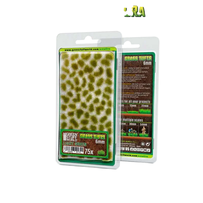 Green Stuff World Static Grass Tufts 6 mm - Light Green - 10674
