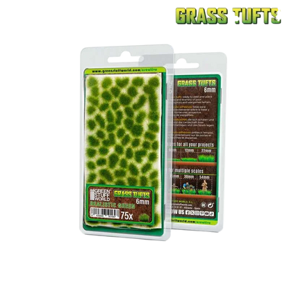 Green Stuff World Static Grass Tufts 6 mm - Realistic Green - 10669
