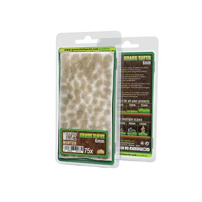 Green Stuff World Static Grass Tufts 6 mm - Winter - 10673