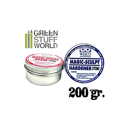 Green Stuff World Two Part Magic Sculpt Epoxy Resin Putty 200gr 9185