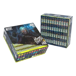 Green Stuff World Ultimate Basic Mega Starter Paint Set - Vol. 1.0-48 Essential Acrylic Paints for Modeling, Wargaming, and other Hobbies - 12259
