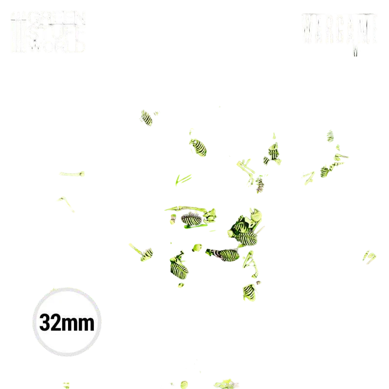 Green Stuff World Wargame Mat, Boneblight Marsh (56x76cm), Neoprene Battle Surface, Anti-Slip Backing, 30x22 Inch, with Carrying Bag - 5866