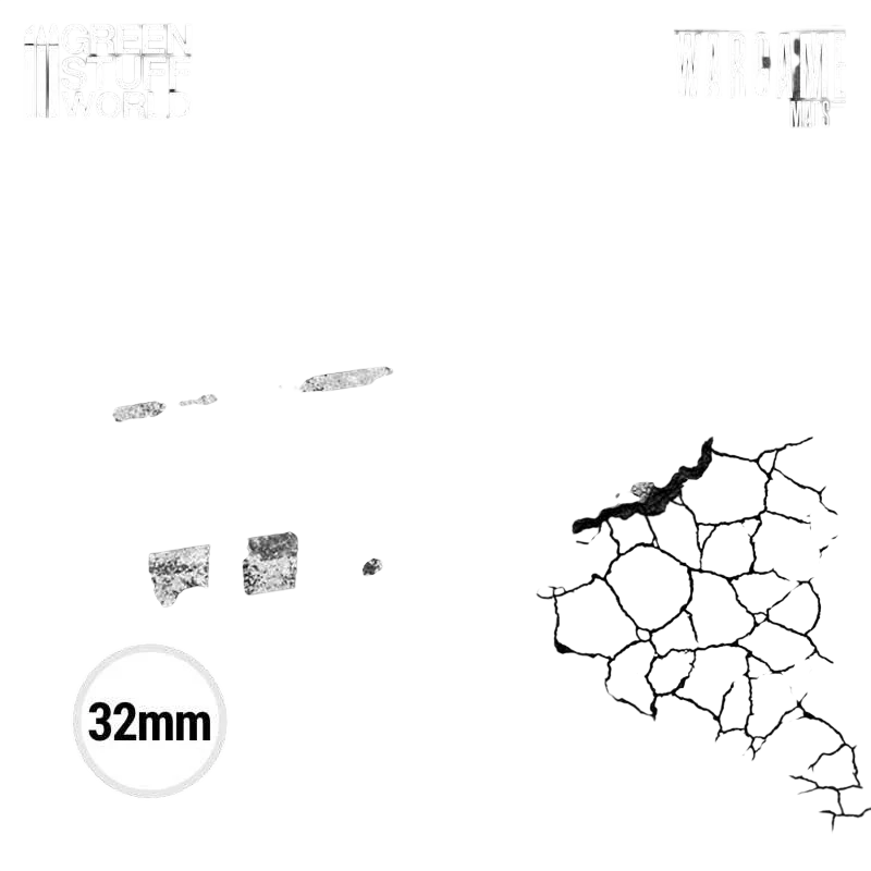 Green Stuff World Wargame Mat, Ground Zero District, Neoprene Battle Surface, Anti-Slip Backing, 48x70 Inch, with Carrying Bag - 6345