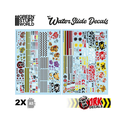 Green Stuff World Waterslide Decals - Orcs - Wargaming and Modeling