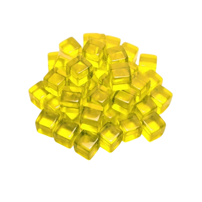 Green Stuff World Yellow Cube tokens 1563