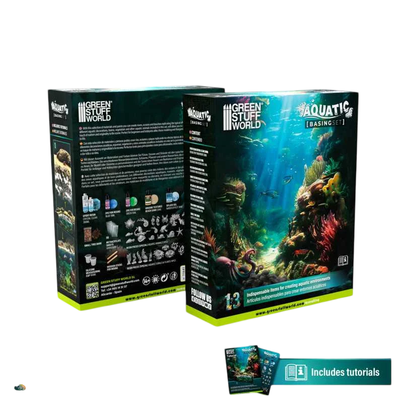Green Stuff World for Models & Miniatures Basing Set - Aquatic 11641