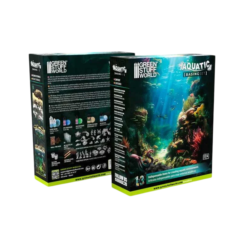 Green Stuff World for Models & Miniatures Basing Set - Aquatic 11641